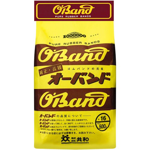 【代引不可】【イージャパンモール】【返品・交換・キャンセル・日時指定不可・法人（会社・企業）様限定】 必ず2通目のメールをご確認ください。 ※本商品は熨斗・包装（ラッピング）はお承り出来ない商品となります。 ※本商品はお届け先様名が法人（企業・会社）様宛ての場合のみお承りとなり、個人様宛てのご注文はお承りしておりませんので予めご了承くださいませ。 ※領収書につきましてはeメールにPDFファイルを添付してのご案内のみとなります。 ※本商品は【イージャパンショッピングモール】（イージャパンモール）の他の商品と同梱することは出来ません。※商品はご注文（ご決済）後、2-5営業日で発送（土・日・祝日除く）となります。※配送業者と契約がないため、送付先が沖縄・離島・一部地域の場合キャンセルとさせていただきます。※発送予定日は、在庫がある場合の予定日となります。 ※在庫がない場合には、キャンセルとさせて頂きます。 ※納期が遅れます場合には改めてご連絡させて頂きます。※本商品はメーカー取り寄せ商品となります。 流動在庫となりますためお手配時に在庫がない場合はキャンセルとさせていただきます。 在庫と納期のご確認が必要な場合は事前にお問い合わせください。 ※キャンセル・返品・交換・日時指定不可です。（平日のみのお届け） ※ご注文確定後でのお届け先の変更等はお承りできませんのでご注意ください。 ※本商品は法人（企業・会社）様限定商品となり、お届け先は「法人（企業・会社）様」に限ります。（個人様宛てへのお届けはお承りしておりません） 　お届け先に法人名が確認できる表札等がない場合、お届けをお承りすることができなくなっております。 　また、商品のお受取人様名に法人（企業・会社）様名をご記入いただけない場合もご注文をお承りできません。 ※置き配や宅配ボックスへの配送も承れませんので、お届け時にお留守でないようお願い致します。 ※沖縄・離島および一部地域へのお届けは出来ません。 ※商品のお写真はイメージ画像です。概要 結束、包装、縫製などに広範囲に利用でき、作業性、経済性に優れています。 仕様 サイズ #16 内容量 500g 切り幅 1.1mm 内径 38mm 折径 60mm 厚さ 1.1mm シリーズ名 オーバンド JANコード 4971620201657 【メーカー・製造または販売元】共和【広告文責】株式会社イージャパンアンドカンパニーズ 072-875-6666《ご注意ください》 ※本商品はキャンセル・返品・交換・日時指定不可の商品です。 　不良品、内容相違、破損、損傷の場合は良品と交換いたします。 　但し、商品出荷より7日以上たった商品につきましては交換いたしかねますのでご注意ください。 ※商品がリニューアルしている場合、リニューアル後の商品をお届けします。 ※法人（企業・会社）様宛ての場合のみご注文をお承りしております。（個人様宛てへのお届けはお承りしておりません） 　配送の日時指定は出来ません。お届け時にお留守でないようお願い致します。[関連キーワード：梱包・工具・防災用品 梱包用品 梱包結束用品 輪ゴム]