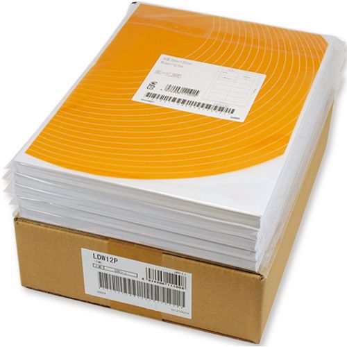 【送料無料】【個人宅届け不可】【法人（会社・企業）様限定】ナナワード シートカットラベル マルチタイプ A4 24面 66×33.9mm 1箱