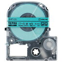 【送料無料】【個人宅届け不可】【法人(会社・企業)様限定】テプラ PRO テープカートリッジ カラーラベル(パール) 12mm 緑/黒文字 1個