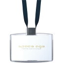 【送料無料】【個人宅届け不可】【法人(会社・企業)様限定】space age ネームカードホルダー 名刺サイズ ブラック 1個(3)