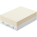 【送料無料】【個人宅届け不可】【法人(会社・企業)様限定】αエコカラーペーパーII A4 ライトクリーム 1冊(500枚)