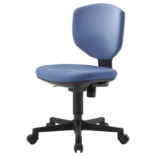 【送料無料】【個人宅届け不可】【法人（会社・企業）様限定】BIT?EXオフィスチェア　肘なし　ブルー　1脚