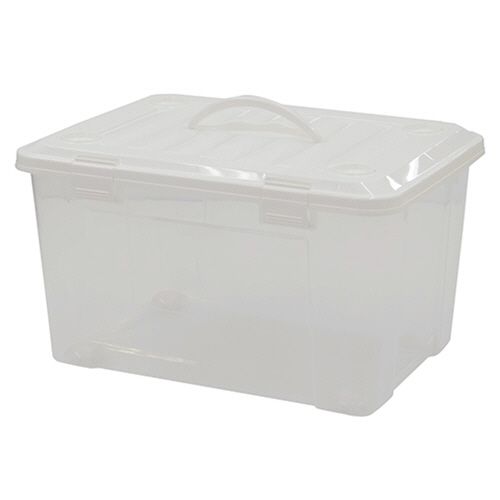 【送料無料】【個人宅届け不可】【法人（会社・企業）様限定】プロフィックス フリーボックス55ハンドル付 ホワイト 1個