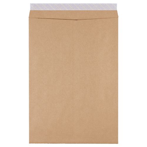 15 inches x 10.6 inches - 【送料無料】【個人宅届け不可】【法人（会社・企業）様限定】発送用封筒スーパークラフト　テープ付　角1　100g/m2　業務用パック　1箱(500枚)