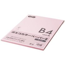 【代引不可】【イージャパンモール】【返品・交換・キャンセル・日時指定不可・法人（会社・企業）様限定】 必ず2通目のメールをご確認ください。 ※本商品は熨斗・包装（ラッピング）はお承り出来ない商品となります。 ※本商品はお届け先様名が法人（企業・会社）様宛ての場合のみお承りとなり、個人様宛てのご注文はお承りしておりませんので予めご了承くださいませ。 ※領収書につきましてはeメールにPDFファイルを添付してのご案内のみとなります。 ※本商品は【イージャパンショッピングモール】（イージャパンモール）の他の商品と同梱することは出来ません。※商品はご注文（ご決済）後、2-5営業日で発送（土・日・祝日除く）となります。※配送業者と契約がないため、送付先が沖縄・離島・一部地域の場合キャンセルとさせていただきます。※発送予定日は、在庫がある場合の予定日となります。 ※在庫がない場合には、キャンセルとさせて頂きます。 ※納期が遅れます場合には改めてご連絡させて頂きます。※本商品はメーカー取り寄せ商品となります。 流動在庫となりますためお手配時に在庫がない場合はキャンセルとさせていただきます。 在庫と納期のご確認が必要な場合は事前にお問い合わせください。 ※キャンセル・返品・交換・日時指定不可です。（平日のみのお届け） ※ご注文確定後でのお届け先の変更等はお承りできませんのでご注意ください。 ※本商品は法人（企業・会社）様限定商品となり、お届け先は「法人（企業・会社）様」に限ります。（個人様宛てへのお届けはお承りしておりません） 　お届け先に法人名が確認できる表札等がない場合、お届けをお承りすることができなくなっております。 　また、商品のお受取人様名に法人（企業・会社）様名をご記入いただけない場合もご注文をお承りできません。 ※置き配や宅配ボックスへの配送も承れませんので、お届け時にお留守でないようお願い致します。 ※沖縄・離島および一部地域へのお届けは出来ません。 ※商品のお写真はイメージ画像です。概要 森林認証紙を使用し、環境負荷の低減に努めたカラーペーパーです。 商品説明 ●100枚入のお手軽少量パック、B4ピンクのカラーペーパーです。 仕様 サイズ B4 寸法 257×364mm 紙質 色上質紙 紙色 ピンク 坪量 約64g/m2 厚み 約0.089mm 古紙パルプ配合率 1％以上 その他仕様 ●対応機種：モノクロコピー、モノクロレーザー、カラーコピー、カラーレーザー、軽印刷 備考 ※2020年4月より厚みの表記をより実態に即した管理基準値（センター値）に変更いたしました。実際の紙質に変更はございません。 シリーズ名 αエコカラーペーパーII 【広告文責】株式会社イージャパンアンドカンパニーズ 072-875-6666《ご注意ください》 ※本商品はキャンセル・返品・交換・日時指定不可の商品です。 　不良品、内容相違、破損、損傷の場合は良品と交換いたします。 　但し、商品出荷より7日以上たった商品につきましては交換いたしかねますのでご注意ください。 ※商品がリニューアルしている場合、リニューアル後の商品をお届けします。 ※法人（企業・会社）様宛ての場合のみご注文をお承りしております。（個人様宛てへのお届けはお承りしておりません） 　配送の日時指定は出来ません。お届け時にお留守でないようお願い致します。[関連キーワード：OAサプライ コピー用紙 カラーペーパー カラーペーパー　B4]