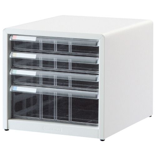 【送料無料】【個人宅届け不可】【法人（会社・企業）様限定】アバンテV2　レターケース　A4タテ　浅3段・深1段　白　1台