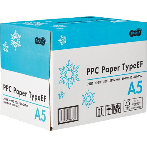 yzyl͂szy@liЁEƁjlzPPC Paper Type EF A5 1(5000:500~10)