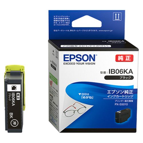 【送料無料】【個人宅届け不可】【法人（会社・企業）様限定】インクカートリッジ ブラック IB06KA 1個
