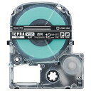 【送料無料】【個人宅届け不可】【法人(会社・企業)様限定】テプラ PRO テープカートリッジ マットラベル 12mm 透明/白文字 1個