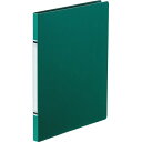 【送料無料】【個人宅届け不可】【法人(会社・企業)様限定】クランプファイル(紙表紙) A4タテ 100枚収容 10mmとじ 背幅18mm 緑 1セット(10冊)