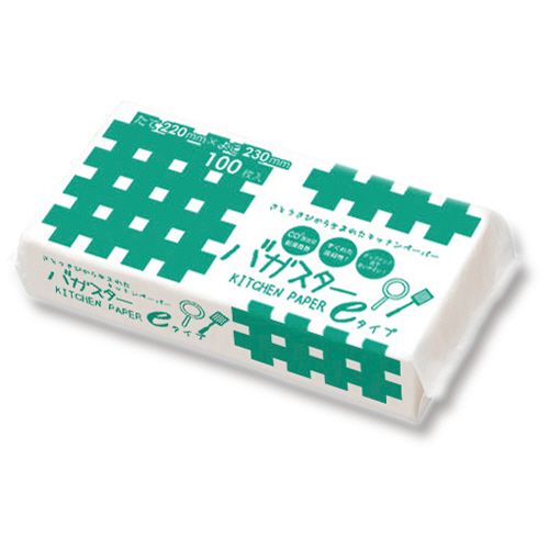 【代引不可】【イージャパンモール】【返品・交換・キャンセル・日時指定不可・法人（会社・企業）様限定】 必ず2通目のメールをご確認ください。 ※本商品は熨斗・包装（ラッピング）はお承り出来ない商品となります。 ※本商品はお届け先様名が法人（企業・会社）様宛ての場合のみお承りとなり、個人様宛てのご注文はお承りしておりませんので予めご了承くださいませ。 ※領収書につきましてはeメールにPDFファイルを添付してのご案内のみとなります。 ※本商品は【イージャパンショッピングモール】（イージャパンモール）の他の商品と同梱することは出来ません。※商品はご注文（ご決済）後、2-5営業日で発送（土・日・祝日除く）となります。※配送業者と契約がないため、送付先が沖縄・離島・一部地域の場合キャンセルとさせていただきます。※発送予定日は、在庫がある場合の予定日となります。 ※在庫がない場合には、キャンセルとさせて頂きます。 ※納期が遅れます場合には改めてご連絡させて頂きます。※本商品はメーカー取り寄せ商品となります。 流動在庫となりますためお手配時に在庫がない場合はキャンセルとさせていただきます。 在庫と納期のご確認が必要な場合は事前にお問い合わせください。 ※キャンセル・返品・交換・日時指定不可です。（平日のみのお届け） ※ご注文確定後でのお届け先の変更等はお承りできませんのでご注意ください。 ※本商品は法人（企業・会社）様限定商品となり、お届け先は「法人（企業・会社）様」に限ります。（個人様宛てへのお届けはお承りしておりません） 　お届け先に法人名が確認できる表札等がない場合、お届けをお承りすることができなくなっております。 　また、商品のお受取人様名に法人（企業・会社）様名をご記入いただけない場合もご注文をお承りできません。 ※置き配や宅配ボックスへの配送も承れませんので、お届け時にお留守でないようお願い致します。 ※沖縄・離島および一部地域へのお届けは出来ません。 ※商品のお写真はイメージ画像です。概要 さとうきびから生まれたキッチンペーパー。 商品説明 ●さとうきびの絞り終えた繊維を利用したバガスパルプを40％以上配合したキッチンペーパーバガスターです。●二酸化炭素放出削減商品。●すぐれた吸収性。●ポップアップ式で使いやすい。●ぬれた食器に、お手拭に、テーブル拭きに、汚れ拭きに、水気とりに。 仕様 1シートサイズ タテ220×ヨコ230mm 生産国 中国 JANコード 4946547100550 【メーカー・製造または販売元】服部【広告文責】株式会社イージャパンアンドカンパニーズ 072-875-6666《ご注意ください》 ※本商品はキャンセル・返品・交換・日時指定不可の商品です。 　不良品、内容相違、破損、損傷の場合は良品と交換いたします。 　但し、商品出荷より7日以上たった商品につきましては交換いたしかねますのでご注意ください。 ※商品がリニューアルしている場合、リニューアル後の商品をお届けします。 ※法人（企業・会社）様宛ての場合のみご注文をお承りしております。（個人様宛てへのお届けはお承りしておりません） 　配送の日時指定は出来ません。お届け時にお留守でないようお願い致します。[関連キーワード：衣料・生活用品 生活雑貨 キッチン用品 ペーパータオル（キッチン用）]