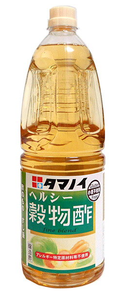 【送料無料】★まとめ買い★　タマノイ　ヘルシー穀物酢　1．8L　×6個【イージャパンモール】