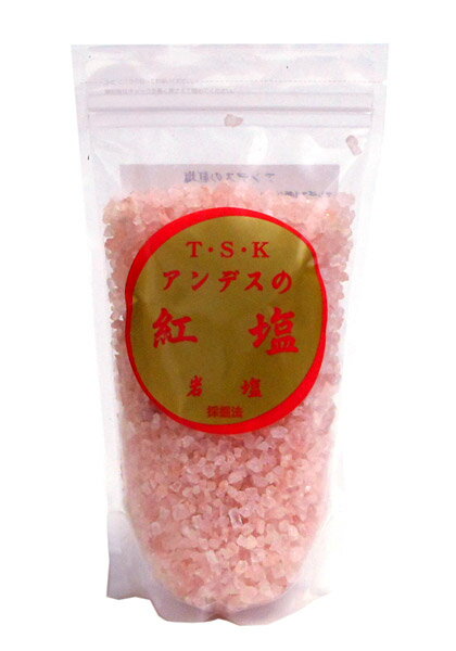 【送料無料】★まとめ買い★ 富山資源 アンデスの紅塩粗目5mm 500g 20個【イージャパンモール】