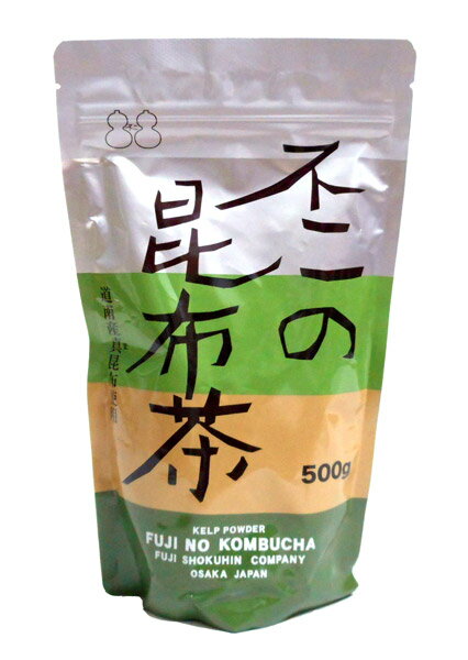 【送料無料】★まとめ買い★　不二　昆布茶（袋）　500g　×6個【イージャパンモール】