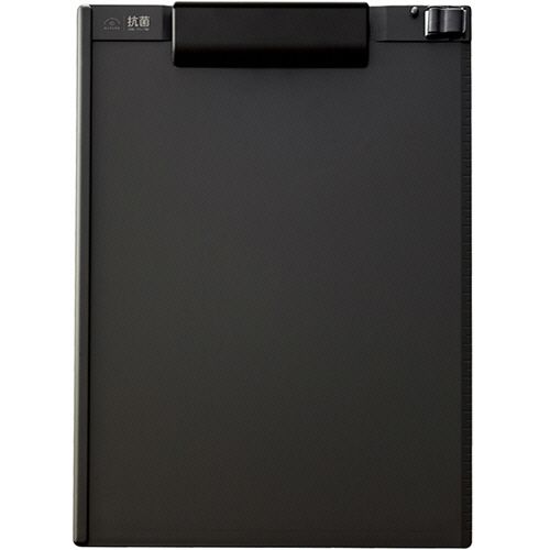 【送料無料】【個人宅届け不可】【法人（会社・企業）様限定】抗菌クリップボード　A4タテ　ブラック　..