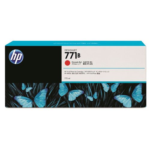 Rakuten - 【送料無料】【個人宅届け不可】【法人（会社・企業）様限定】HP771B　インクカートリッジ　クロムレッド　775mL　顔料系　B6Y00A　1個【イージャパンモール】