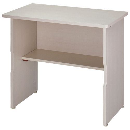 【送料無料】【個人宅届け不可】【法人（会社・企業）様限定】木製折りたたみテーブル 幅800×奥行460×高さ705mm ホワイトウォッシュ 1台