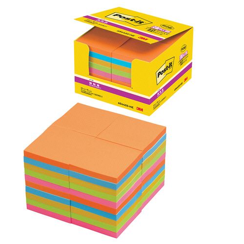 【代引不可】【イージャパンモール】【返品・交換・キャンセル・日時指定不可・法人（会社・企業）様限定】 必ず2通目のメールをご確認ください。 ※本商品は熨斗・包装（ラッピング）はお承り出来ない商品となります。 ※本商品はお届け先様名が法人（企業・会社）様宛ての場合のみお承りとなり、個人様宛てのご注文はお承りしておりませんので予めご了承くださいませ。 ※領収書につきましてはeメールにPDFファイルを添付してのご案内のみとなります。 ※本商品は【イージャパンショッピングモール】（イージャパンモール）の他の商品と同梱することは出来ません。※商品はご注文（ご決済）後、2-5営業日で発送（土・日・祝日除く）となります。※配送業者と契約がないため、送付先が沖縄・離島・一部地域の場合キャンセルとさせていただきます。※発送予定日は、在庫がある場合の予定日となります。 ※在庫がない場合には、キャンセルとさせて頂きます。 ※納期が遅れます場合には改めてご連絡させて頂きます。※キャンセル・返品・交換・日時指定不可です。（平日のみのお届け） ※ご注文確定後でのお届け先の変更等はお承りできませんのでご注意ください。 ※本商品は法人（企業・会社）様限定商品とな り、お届け先は「法人（企業・会社）様」に限ります。（個人様宛てへのお届けはお承りしておりません） 　お届け先に法人名が確認できる表札等がない場合、お届けをお承りすることができなくなっております。 　また、住所または商品のお受取人様名に法人（企業・会社）様名をご記入いただけない場合もご注文をお承りできません。 ※再配達ならびに宅配ボックスへの投函は出来ませんので、お届け時にお留守でないようお願い致します。 ※沖縄・離島および一部地域へのお届けは出来ません。 ※商品のお写真はイメージ画像です。概要 パソコンやパーティションなど、デスクまわりのつきにくい場所にも、しっかり貼れてキレイにはがせる強粘着タイプ。75×75mmノートサイズ。 仕様 寸法 75×75mm 粘着側 一辺 色 ネオンカラー5色（バイタルオレンジ・ブルーパラダイス・ビビットイエロー・アシッドライム・トロピカルピンク） 粘着力 強粘着 材質 本体：古紙100％の再生紙、粘着剤：水分散性粘着剤 重量 1650g アソート内容 バイタルオレンジ・ブルーパラダイス・ビビットイエロー・アシッドライム・トロピカルピンク各8冊 1パックあたり 90枚×40冊 備考 ※重量はパッケージ重量※メーカー都合により順次色味を変更して出荷しております。新旧仕様が混在してお届けされる場合がございます。なお仕様のご指定や交換は承っておりません。 シリーズ名 Post−it JANコード 4549395032525 【メーカー・製造または販売元】3M【広告文責】株式会社イージャパンアンドカンパニーズ 072-875-6666《ご注意ください》 ※本商品はキャンセル・返品・交換・日時指定不可の商品です。 　不良品、内容相違、破損、損傷の場合は良品と交換いたします。 　但し、商品出荷より7日以上たった商品につきましては交換いたしかねますのでご注意ください。 ※商品がリニューアルしている場合、リニューアル後の商品をお届けします。 ※法人（企業・会社）様宛ての場合のみご注文をお承りしております。（個人様宛てへのお届けはお承りしておりません） 　配送の日時指定は出来ません。お届け時にお留守でないようお願い致します。[関連キーワード：文具・事務用品 ノート・ふせん・紙製品 ふせん 強粘着]