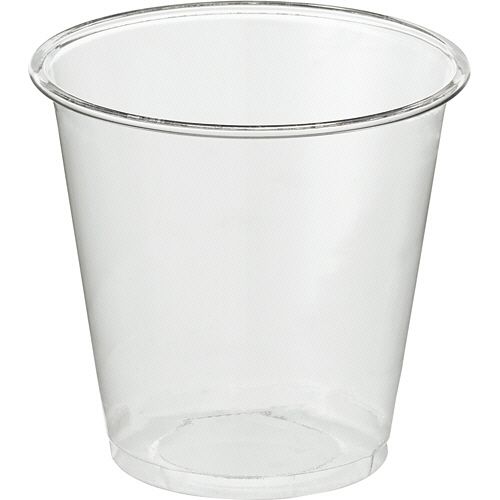 【送料無料】【個人宅届け不可】【法人（会社・企業）様限定】リサイクルPETカップ　90mL(3オンス)　1セット(3000個:100個×30パック)【イージャパンモール】