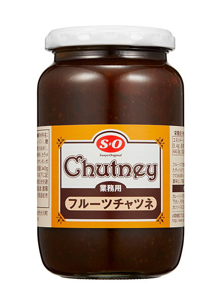 【送料無料】★まとめ買い★ S=O フルーツチャツネ(瓶入り) 440g ×24個【イージャパンモール】