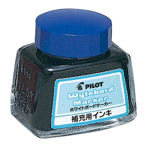 【代引不可】【イージャパンモール】【返品・交換・キャンセル・日時指定不可・法人（会社・企業）様限定】 必ず2通目のメールをご確認ください。 ※本商品は熨斗・包装（ラッピング）はお承り出来ない商品となります。 ※本商品はお届け先様名が法人（企業・会社）様宛ての場合のみお承りとなり、個人様宛てのご注文はお承りしておりませんので予めご了承くださいませ。 ※領収書につきましてはeメールにPDFファイルを添付してのご案内のみとなります。 ※本商品は【イージャパンショッピングモール】（イージャパンモール）の他の商品と同梱することは出来ません。※商品はご注文（ご決済）後、2-5営業日で発送（土・日・祝日除く）となります。※配送業者と契約がないため、送付先が沖縄・離島・一部地域の場合キャンセルとさせていただきます。※発送予定日は、在庫がある場合の予定日となります。 ※在庫がない場合には、キャンセルとさせて頂きます。 ※納期が遅れます場合には改めてご連絡させて頂きます。※本商品はメーカー取り寄せ商品となります。 流動在庫となりますためお手配時に在庫がない場合はキャンセルとさせていただきます。 在庫と納期のご確認が必要な場合は事前にお問い合わせください。 ※キャンセル・返品・交換・日時指定不可です。（平日のみのお届け） ※ご注文確定後でのお届け先の変更等はお承りできませんのでご注意ください。 ※本商品は法人（企業・会社）様限定商品となり、お届け先は「法人（企業・会社）様」に限ります。（個人様宛てへのお届けはお承りしておりません） 　お届け先に法人名が確認できる表札等がない場合、お届けをお承りすることができなくなっております。 　また、商品のお受取人様名に法人（企業・会社）様名をご記入いただけない場合もご注文をお承りできません。 ※置き配や宅配ボックスへの配送も承れませんので、お届け時にお留守でないようお願い致します。 ※沖縄・離島および一部地域へのお届けは出来ません。 ※商品のお写真はイメージ画像です。概要 パイロットホワイトボードマーカー専用補充インキ。 商品説明 ●パイロットWBMAR-12L/10M、WBME-15M専用補充インキ・色はブルーの10個セットです。ほかのホワイトボードマーカーには補充できません。※この補充インキは通常の使用で筆跡がかすれた場合にご使用ください。ペン先が乾燥し筆跡がかすれた場合には補充できません。インキもれの原因となります。 仕様 インク種類 油性顔料（アルコール系インキ） インク色 ブルー 対応マーカー WBMAR-12L、WBMAR-10M、WBME-15M 重量 90.5g その他仕様 ●内容量：30ml●付属品：補充説明書、スポイト1個 JANコード 4902505290770 【メーカー・製造または販売元】パイロット《ご注意ください》 ※本商品はキャンセル・返品・交換・日時指定不可の商品です。 　不良品、内容相違、破損、損傷の場合は良品と交換いたします。 　但し、商品出荷より7日以上たった商品につきましては交換いたしかねますのでご注意ください。 ※商品がリニューアルしている場合、リニューアル後の商品をお届けします。 ※法人（企業・会社）様宛ての場合のみご注文をお承りしております。（個人様宛てへのお届けはお承りしておりません） 　配送の日時指定は出来ません。お届け時にお留守でないようお願い致します。[関連キーワード：文具・事務用品　筆記具　ホワイトボードマーカー　補充インク・カートリッジ]