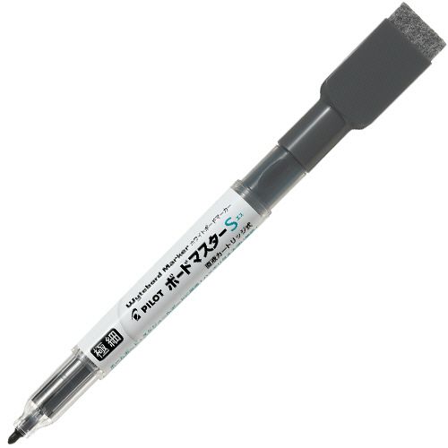 【代引不可】【イージャパンモール】【返品・交換・キャンセル・日時指定不可・法人（会社・企業）様限定】 必ず2通目のメールをご確認ください。 ※本商品は熨斗・包装（ラッピング）はお承り出来ない商品となります。 ※本商品はお届け先様名が法人（企業・会社）様宛ての場合のみお承りとなり、個人様宛てのご注文はお承りしておりませんので予めご了承くださいませ。 ※領収書につきましてはeメールにPDFファイルを添付してのご案内のみとなります。 ※本商品は【イージャパンショッピングモール】（イージャパンモール）の他の商品と同梱することは出来ません。※商品はご注文（ご決済）後、2-5営業日で発送（土・日・祝日除く）となります。※配送業者と契約がないため、送付先が沖縄・離島・一部地域の場合キャンセルとさせていただきます。※発送予定日は、在庫がある場合の予定日となります。 ※在庫がない場合には、キャンセルとさせて頂きます。 ※納期が遅れます場合には改めてご連絡させて頂きます。※本商品はメーカー取り寄せ商品となります。 流動在庫となりますためお手配時に在庫がない場合はキャンセルとさせていただきます。 在庫と納期のご確認が必要な場合は事前にお問い合わせください。 ※キャンセル・返品・交換・日時指定不可です。（平日のみのお届け） ※ご注文確定後でのお届け先の変更等はお承りできませんのでご注意ください。 ※本商品は法人（企業・会社）様限定商品となり、お届け先は「法人（企業・会社）様」に限ります。（個人様宛てへのお届けはお承りしておりません） 　お届け先に法人名が確認できる表札等がない場合、お届けをお承りすることができなくなっております。 　また、商品のお受取人様名に法人（企業・会社）様名をご記入いただけない場合もご注文をお承りできません。 ※置き配や宅配ボックスへの配送も承れませんので、お届け時にお留守でないようお願い致します。 ※沖縄・離島および一部地域へのお届けは出来ません。 ※商品のお写真はイメージ画像です。概要 【詰替タイプ】イレーザー・マグネット付きのホワイトボード用マーカー。 商品説明 ●ホームユースにもおすすめ、イレーザー・マグネット付きボードマーカー。極細0.8mm・ブラックの10本セットです。●遠くからでもハッキリ見える濃い筆跡。最初から最後まで安定した筆跡濃度。●カートリッジ式だから、インキ補充も簡単。経済的に使用できます。 仕様 タイプ 詰替 インク種類 油性顔料（アルコール系） インク色 ブラック 芯の太さ 極細 芯形状 丸芯 線幅 0.8mm 全長 143mm 軸径 18.4mm 対応カートリッジ P-WMSRF8-B 材質 軸・キャップ：リサイクル樹脂、イレーザー：フェルト（キャップ部にマグネット付） 重量 13.5g その他仕様 ●軸部径：φ14.0mm 備考 ※軸径は最大径 シリーズ名 ボードマスター JANコード 4902505483127 【メーカー・製造または販売元】パイロット《ご注意ください》 ※本商品はキャンセル・返品・交換・日時指定不可の商品です。 　不良品、内容相違、破損、損傷の場合は良品と交換いたします。 　但し、商品出荷より7日以上たった商品につきましては交換いたしかねますのでご注意ください。 ※商品がリニューアルしている場合、リニューアル後の商品をお届けします。 ※法人（企業・会社）様宛ての場合のみご注文をお承りしております。（個人様宛てへのお届けはお承りしておりません） 　配送の日時指定は出来ません。お届け時にお留守でないようお願い致します。[関連キーワード：文具・事務用品　筆記具　ホワイトボードマーカー　直液タイプ]