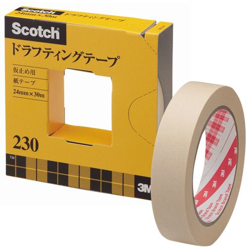 【代引不可】【イージャパンモール】【返品・交換・キャンセル・日時指定不可・法人（会社・企業）様限定】 必ず2通目のメールをご確認ください。 ※本商品は熨斗・包装（ラッピング）はお承り出来ない商品となります。 ※本商品はお届け先様名が法人（企業・会社）様宛ての場合のみお承りとなり、個人様宛てのご注文はお承りしておりませんので予めご了承くださいませ。 ※領収書につきましてはeメールにPDFファイルを添付してのご案内のみとなります。 ※本商品は【イージャパンショッピングモール】（イージャパンモール）の他の商品と同梱することは出来ません。※商品はご注文（ご決済）後、2-5営業日で発送（土・日・祝日除く）となります。※配送業者と契約がないため、送付先が沖縄・離島・一部地域の場合キャンセルとさせていただきます。※発送予定日は、在庫がある場合の予定日となります。 ※在庫がない場合には、キャンセルとさせて頂きます。 ※納期が遅れます場合には改めてご連絡させて頂きます。※本商品はメーカー取り寄せ商品となります。 流動在庫となりますためお手配時に在庫がない場合はキャンセルとさせていただきます。 在庫と納期のご確認が必要な場合は事前にお問い合わせください。 ※キャンセル・返品・交換・日時指定不可です。（平日のみのお届け） ※ご注文確定後でのお届け先の変更等はお承りできませんのでご注意ください。 ※本商品は法人（企業・会社）様限定商品となり、お届け先は「法人（企業・会社）様」に限ります。（個人様宛てへのお届けはお承りしておりません） 　お届け先に法人名が確認できる表札等がない場合、お届けをお承りすることができなくなっております。 　また、商品のお受取人様名に法人（企業・会社）様名をご記入いただけない場合もご注文をお承りできません。 ※置き配や宅配ボックスへの配送も承れませんので、お届け時にお留守でないようお願い致します。 ※沖縄・離島および一部地域へのお届けは出来ません。 ※商品のお写真はイメージ画像です。概要 仮止めに便利！ 商品説明 ●低粘着性で原稿や台紙を傷めずにきれいにはがせる、幅24mmのドラフティングテープの30m巻、5巻セットです。 仕様 サイズ 大巻 重量 117g 材質 基材：クレープ紙、粘着剤：特殊ゴム系粘着剤 その他仕様 ●用途：仮止め用紙テープ●テープ幅：24mm●テープ長さ：30m●テープ厚み：0.13mm●テープ外径：110mm●巻芯径：76mm●テープカッター：有り JANコード 4901690005862 【広告文責】株式会社イージャパンアンドカンパニーズ 072-875-6666《ご注意ください》 ※本商品はキャンセル・返品・交換・日時指定不可の商品です。 　不良品、内容相違、破損、損傷の場合は良品と交換いたします。 　但し、商品出荷より7日以上たった商品につきましては交換いたしかねますのでご注意ください。 ※商品がリニューアルしている場合、リニューアル後の商品をお届けします。 ※法人（企業・会社）様宛ての場合のみご注文をお承りしております。（個人様宛てへのお届けはお承りしておりません） 　配送の日時指定は出来ません。お届け時にお留守でないようお願い致します。[関連キーワード：CAD・製図用品 製図用品]