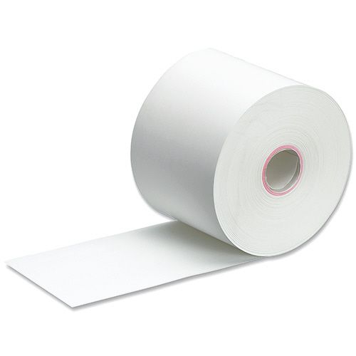 【送料無料】【個人宅届け不可】【法人（会社・企業）様限定】FSC認証レジ用感熱ロール　中保存　58×80mm×63m(コアレス)1セット(50巻:5巻×10パック)