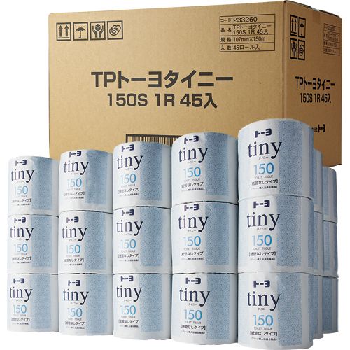 【代引不可】【イージャパンモール】【返品・交換・キャンセル・日時指定不可・法人（会社・企業）様限定】 必ず2通目のメールをご確認ください。 ※本商品は熨斗・包装（ラッピング）はお承り出来ない商品となります。 ※本商品はお届け先様名が法人（企業・会社）様宛ての場合のみお承りとなり、個人様宛てのご注文はお承りしておりませんので予めご了承くださいませ。 ※領収書につきましてはeメールにPDFファイルを添付してのご案内のみとなります。 ※本商品は【イージャパンショッピングモール】（イージャパンモール）の他の商品と同梱することは出来ません。※商品はご注文（ご決済）後、2-5営業日で発送（土・日・祝日除く）となります。※配送業者と契約がないため、送付先が沖縄・離島・一部地域の場合キャンセルとさせていただきます。※発送予定日は、在庫がある場合の予定日となります。 ※在庫がない場合には、キャンセルとさせて頂きます。 ※納期が遅れます場合には改めてご連絡させて頂きます。※本商品はメーカー取り寄せ商品となります。 流動在庫となりますためお手配時に在庫がない場合はキャンセルとさせていただきます。 在庫と納期のご確認が必要な場合は事前にお問い合わせください。 ※キャンセル・返品・交換・日時指定不可です。（平日のみのお届け） ※ご注文確定後でのお届け先の変更等はお承りできませんのでご注意ください。 ※本商品は法人（企業・会社）様限定商品となり、お届け先は「法人（企業・会社）様」に限ります。（個人様宛てへのお届けはお承りしておりません） 　お届け先に法人名が確認できる表札等がない場合、お届けをお承りすることができなくなっております。 　また、商品のお受取人様名に法人（企業・会社）様名をご記入いただけない場合もご注文をお承りできません。 ※置き配や宅配ボックスへの配送も承れませんので、お届け時にお留守でないようお願い致します。 ※沖縄・離島および一部地域へのお届けは出来ません。 ※商品のお写真はイメージ画像です。概要 再生紙なのにきわだつ白さ。 仕様 タイプ シングル ロールサイズ 幅107mm×長さ150m ミシン目 なし 芯 なし 芯径 約36mm 個包装 ○ 材質 再生紙100％ 生産国 日本 その他仕様 ●ケースサイズ：585×355×H348mm 備考 ※通常のホルダーにセットできます。 JANコード 4904860233263 【広告文責】株式会社イージャパンアンドカンパニーズ 072-875-6666《ご注意ください》 ※本商品はキャンセル・返品・交換・日時指定不可の商品です。 　不良品、内容相違、破損、損傷の場合は良品と交換いたします。 　但し、商品出荷より7日以上たった商品につきましては交換いたしかねますのでご注意ください。 ※商品がリニューアルしている場合、リニューアル後の商品をお届けします。 ※法人（企業・会社）様宛ての場合のみご注文をお承りしております。（個人様宛てへのお届けはお承りしておりません） 　配送の日時指定は出来ません。お届け時にお留守でないようお願い致します。[関連キーワード：衣料・生活用品 日用品 トイレットペーパー]