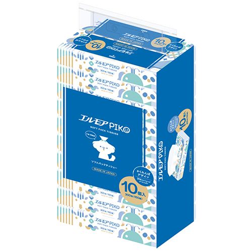 【代引不可】【イージャパンモール】【返品・交換・キャンセル・日時指定不可・法人（会社・企業）様限定】 必ず2通目のメールをご確認ください。 ※本商品は熨斗・包装（ラッピング）はお承り出来ない商品となります。 ※本商品はお届け先様名が法人（企業・会社）様宛ての場合のみお承りとなり、個人様宛てのご注文はお承りしておりませんので予めご了承くださいませ。 ※領収書につきましてはeメールにPDFファイルを添付してのご案内のみとなります。 ※本商品は【イージャパンショッピングモール】（イージャパンモール）の他の商品と同梱することは出来ません。※商品はご注文（ご決済）後、2-5営業日で発送（土・日・祝日除く）となります。※配送業者と契約がないため、送付先が沖縄・離島・一部地域の場合キャンセルとさせていただきます。※発送予定日は、在庫がある場合の予定日となります。 ※在庫がない場合には、キャンセルとさせて頂きます。 ※納期が遅れます場合には改めてご連絡させて頂きます。※本商品はメーカー取り寄せ商品となります。 流動在庫となりますためお手配時に在庫がない場合はキャンセルとさせていただきます。 在庫と納期のご確認が必要な場合は事前にお問い合わせください。 ※キャンセル・返品・交換・日時指定不可です。（平日のみのお届け） ※ご注文確定後でのお届け先の変更等はお承りできませんのでご注意ください。 ※本商品は法人（企業・会社）様限定商品となり、お届け先は「法人（企業・会社）様」に限ります。（個人様宛てへのお届けはお承りしておりません） 　お届け先に法人名が確認できる表札等がない場合、お届けをお承りすることができなくなっております。 　また、商品のお受取人様名に法人（企業・会社）様名をご記入いただけない場合もご注文をお承りできません。 ※置き配や宅配ボックスへの配送も承れませんので、お届け時にお留守でないようお願い致します。 ※沖縄・離島および一部地域へのお届けは出来ません。 ※商品のお写真はイメージ画像です。概要 持ち運びにも使用にも便利なコンパクトサイズのソフトパックティシュー。 商品説明 ●300枚（150組）×10個入の12パックセットです。 仕様 内容量 300枚（150組） 材質 パルプ100％ 生産国 日本 その他仕様 ●シートサイズ：約192×178mm 備考 ※内容量は1個あたり。 シリーズ名 エルモア JANコード 4971633004443 【メーカー・製造または販売元】カミ商事【広告文責】株式会社イージャパンアンドカンパニーズ 072-875-6666《ご注意ください》 ※本商品はキャンセル・返品・交換・日時指定不可の商品です。 　不良品、内容相違、破損、損傷の場合は良品と交換いたします。 　但し、商品出荷より7日以上たった商品につきましては交換いたしかねますのでご注意ください。 ※商品がリニューアルしている場合、リニューアル後の商品をお届けします。 ※法人（企業・会社）様宛ての場合のみご注文をお承りしております。（個人様宛てへのお届けはお承りしておりません） 　配送の日時指定は出来ません。お届け時にお留守でないようお願い致します。[関連キーワード：日用品]