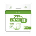 【マラソン限定P2倍】アクティ ワイドパッド1000 30枚 84483 日本製紙クレシア (排尿 尿取りパッド) 介護用品