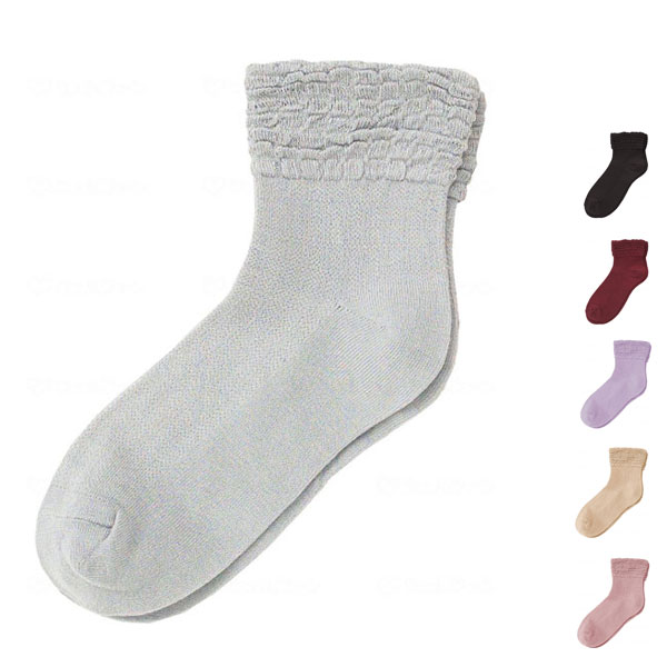 【ブラックフライデーP2倍】締め付けない 靴下 介護 ゴム無しソックス 婦人用 春夏用(綿混)3222H 神戸生絲(春夏向き 女性用 プレゼント)介護用品