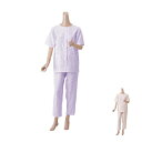 【訳アリ品につき特価】介護 ねまき パジャマ 婦人用 楽らくガーゼパジャマ ローズ M 春夏用 半袖 (No.900) 高齢者 入院 パジャマ レディース (代...