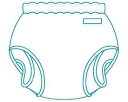 パンツ型おむつカバー18-11004 LL モナーテメディカル (おむつカバー おむつ 介護 おむつ 大人) 介護用品