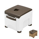 【マラソン限定P2倍】パナソニック 樹脂製ポータブルトイレ ラフィーネキューブ プラスチック便座 PN-L30401 バケツ式 パナソニック エイジフリー (ポータブルトイレ プラスチック 椅子) 介護用品
