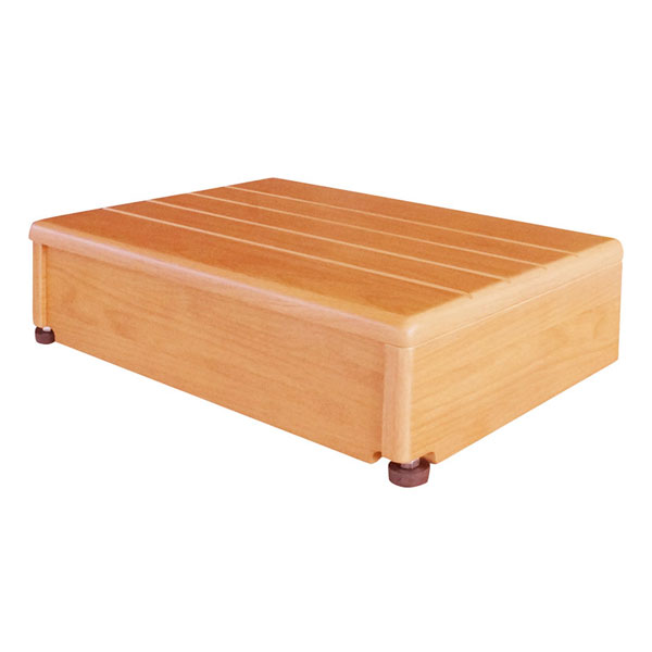 【3/1限定P5倍】玄関台(木製) 45W-30 640-010 (幅45×奥行30×高さ12cm) シコク (玄関 踏み台 木 踏み台 木製 転倒防止 ステップ 踏み台 ステップ 木製) 介護用品