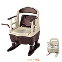 アロン化成 ポータブルトイレジャスピタ ソフト便座 533-901 533-921 (樹脂製 ポータブルトイレ 椅子 クッション 排泄) 介護用品(4)
