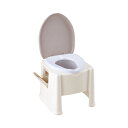【マラソン限定P2倍】安寿 ポータブルトイレ ポータブルトイレ楽立AS 533-130 アロン化成 介護 日本製 簡易トイレ 介護用品