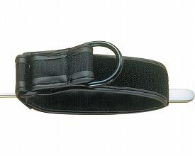 【ブラックフライデーP2倍】斉藤工業 万能カフ(革製差込バンド) 万能カフ 革製差込バンド H-1 貫通式 (食事用補助用具 スプーン・フォーク対応) 介護用品