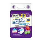 【マラソン限定P2倍】肌ケア アクティ 紙パンツ用尿とりパッド消臭抗菌プラス 8回分吸収 80494 18枚 日本製紙クレシア (介護 おむつ パッド) 介護用品