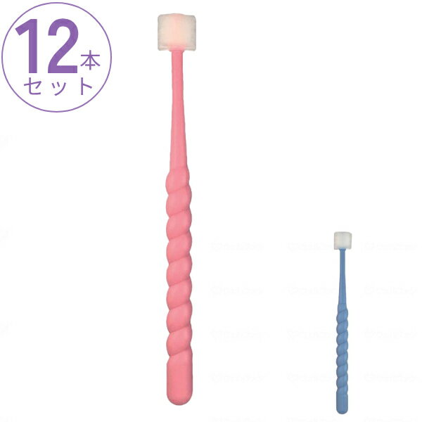 乐天商城 - (12本セット) 360do BRUSHφ（360ドゥーブラシ ファイ）DPH-A 大きめヘッド STI-IR 介護 多目的 口腔ケア 大人用 歯ブラシ 舌ブラシ 入れ歯ケア 介護用品