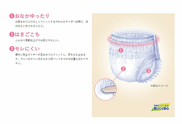 リフレ 大きい人のはくパンツ 3L 14枚 17166→17638 リブドゥコーポレーション (介護 おむつ 紙パンツ) 介護用品