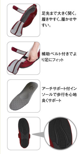 【マラソン限定P2倍】介護シューズ あゆみ 大きいサイズ レディース メンズ おしゃれ 徳武産業 ケアフルIII 7043 9E (介護靴 屋外 外出用 男女兼用 あゆみシューズ マジックテープ) 介護用品 父の日 母の日 敬老の日 プレゼント