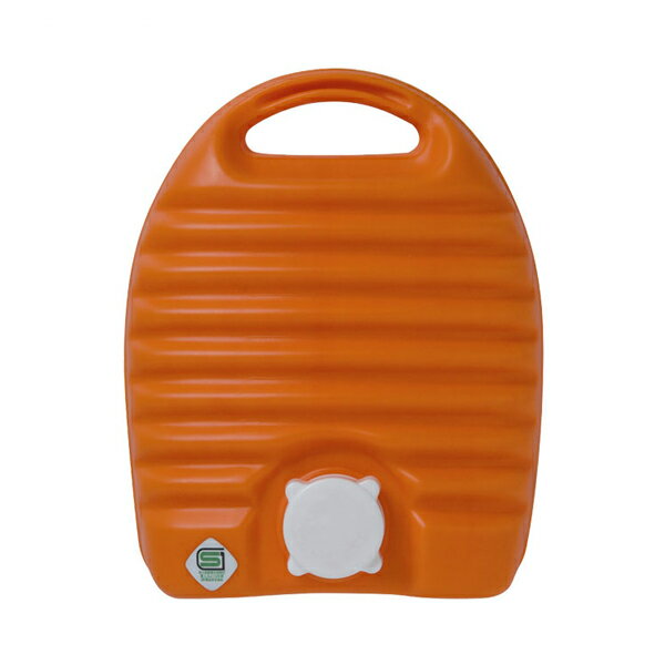 立つ湯たんぽ 袋付き 2.6L オレンジ タンゲ化学工業 介護 便利 ゆたんぽ 介護用品