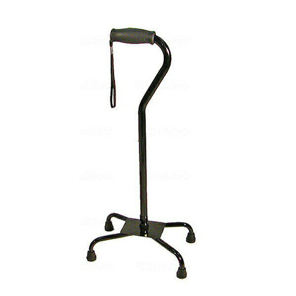 モア四点杖 L　WC5623 ウェルケアバンク 介護 つえ 歩行補助 多点杖 介護用品