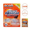 【10袋セット】からだふき手袋 無香料 せっけんの香り 8枚入 本田洋行 からだふき シート からだ拭きシート 介護用 アルコールフリー 大判 入院 防災