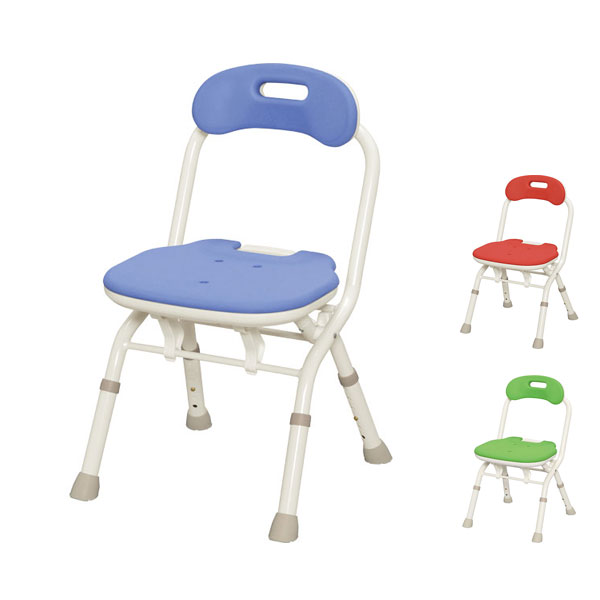 【ブラックフライデーP2倍】アロン化成 安寿 折りたたみシャワーベンチFC 背付タイプ 536-059 536-060 536-061 (介護用 風呂椅子 介護...