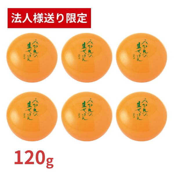 【法人・施設様限定】美香柑 みかんの生せっけん 120g×6個セット UYEKI 介護用品 (代引き不可)