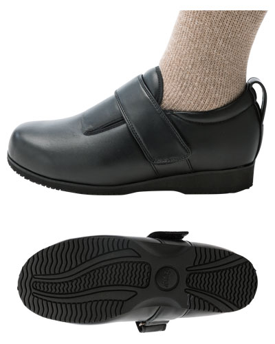 【マラソン限定P2倍】介護シューズ あゆみ レディース メンズ おしゃれ 大きいサイズ 徳武産業 ダブルマジックIII 合皮 9E 7046 片足販売 (介護靴 外出用 あゆみシューズ) 介護用品 父の日 母の日 敬老の日 プレゼント