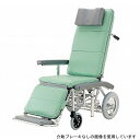 (代引き不可) カワムラサイクル フルリクライニング車いす RR70NB 介助式 介助ブレーキ付 (RRシリーズ 簡易ストレッチャー 大型枕) 介護用品(4)